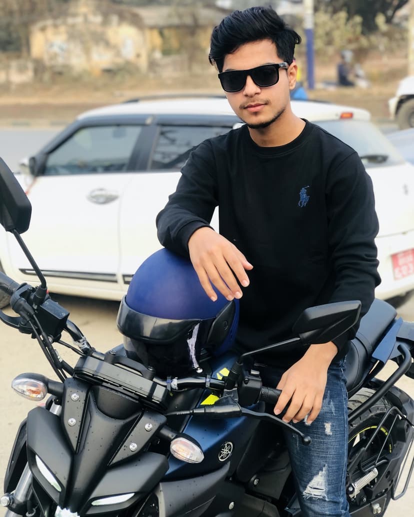 Ujjwal Bhandari, Self-portrait. ujjwal bhandari photo